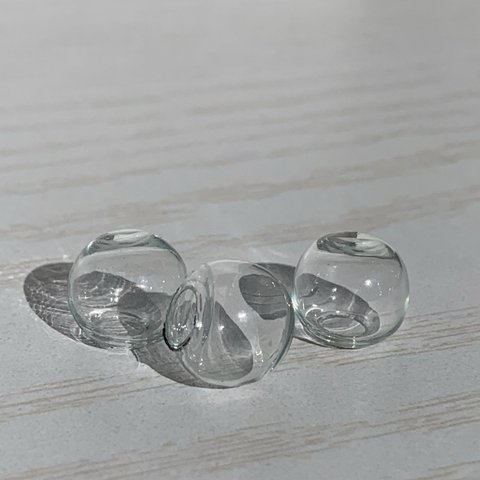 【10個入り】特徴あり ガラスドーム 12㎜ アクセサリーパーツ 素材 ガラス