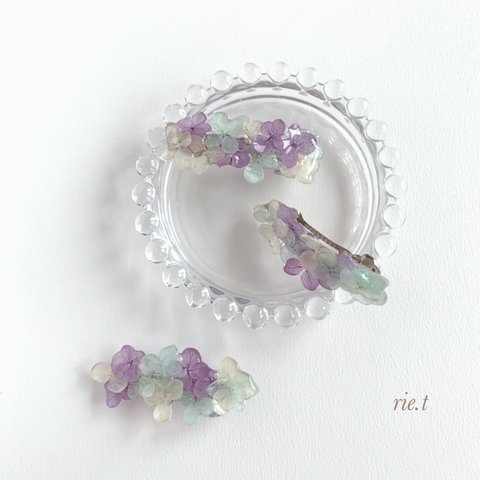 【rie.t】紫陽花　ミニバレッタ