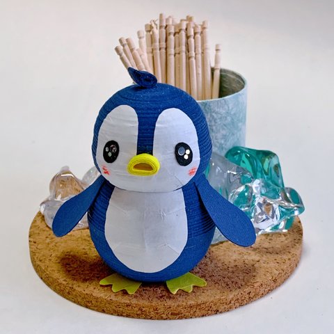 【値下げ中!!!!!】ペンギン🐧楊枝入れ