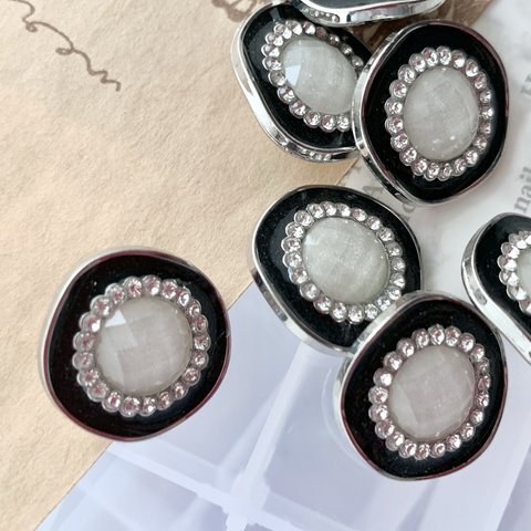 【22mm 2個set】 飾り ボタン ◆1518◆ レトロ アンティーク ヴィンテージ レトロボタン