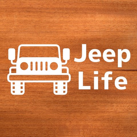 Jeep ジープ　ステッカー　カーステッカー　シール　カッティングステッカー