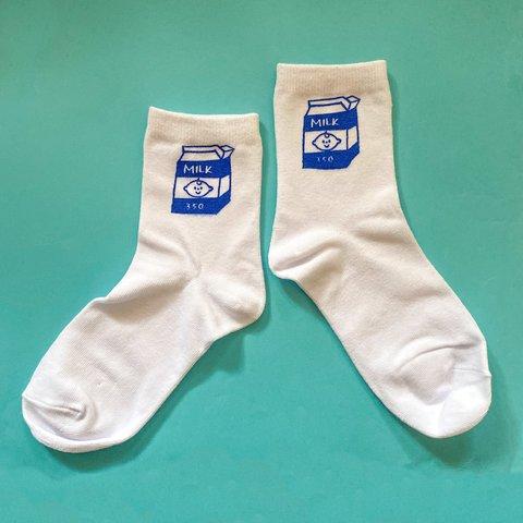 牛乳パックsocks