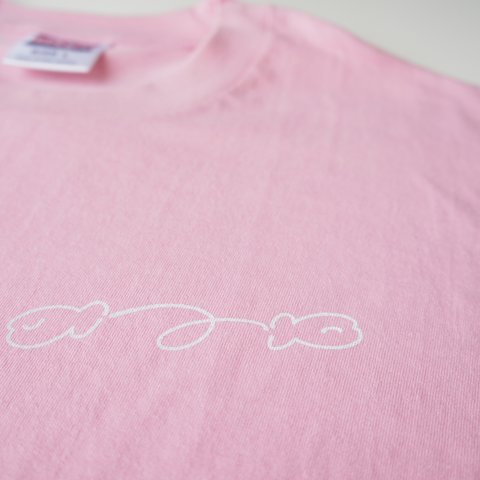 うおざのふたりロゴビッグシルエットTシャツ