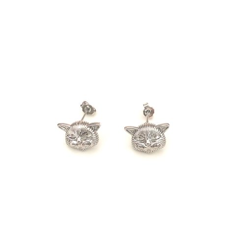 「#6659」猫 ピアス 金具 ✴︎2個セット