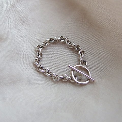 Chain ring silver ／シルバー　チェーンリング