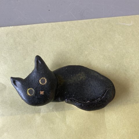 黒猫の箸置