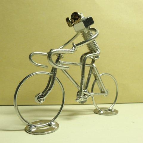 ボルト人形  自転車