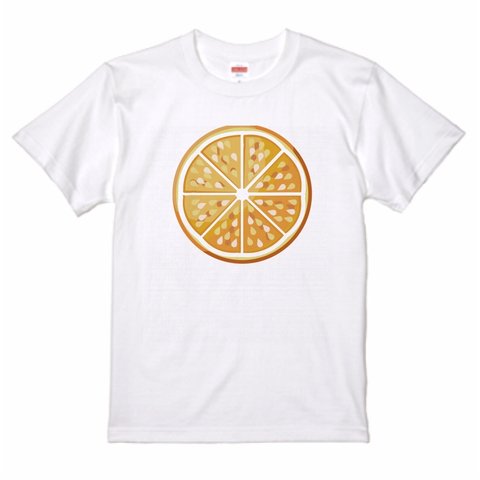 オレンジ★みかん★Tシャツ★シンプルだけど、インパクト大です★