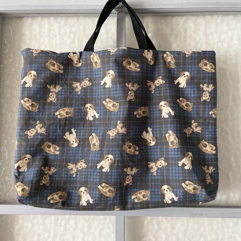 入園入学2点セット　dogs♡navy