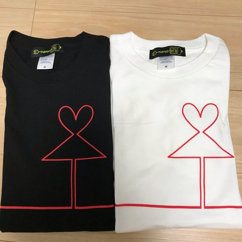 ❤️あいあい傘　Tシャツ2枚セット❤️かわいい　おしゃれ　ペア　ギフト　おそろい　カジュアル　面白い　繋がる　カップル　恋人　夫婦