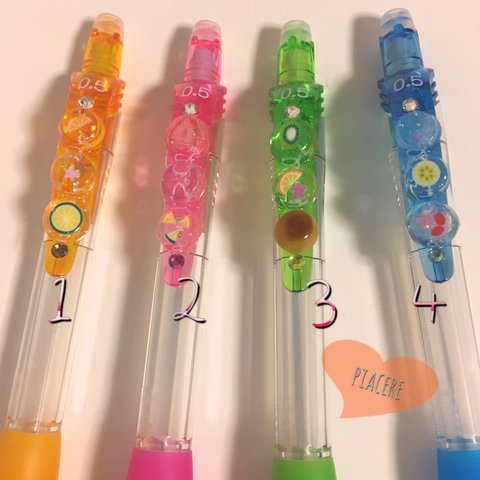 ぺんてるシャープペン✨ROLLY♡スイーツデコ・単品販売