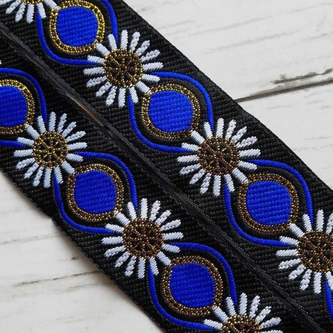 チロリアンテープ　刺繍　レトロ