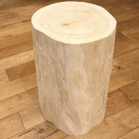 Hinoki Wood Stool No.579