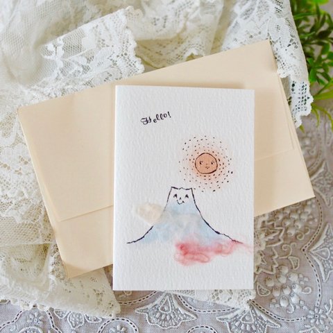 MINI CARD -  MT.FUJI  2PC SET-