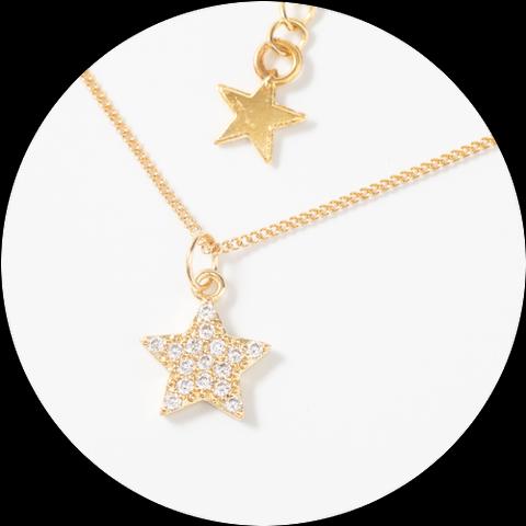 【高品質】スターネックレス☆