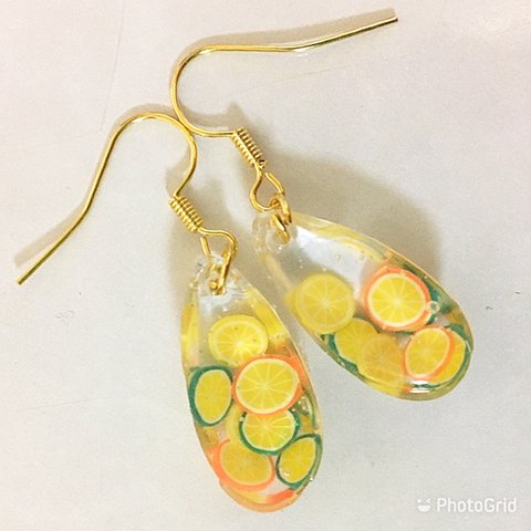 ☆数量限定☆8 レジン ピアス イヤリング  髪飾り 夏祭り 浴衣 ママ友会