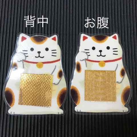 【送料無料】蛇の抜け殻のお守り（招き猫）