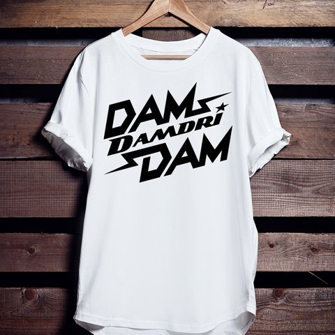 バスケTシャツ「DAM DAM DAMDRI」