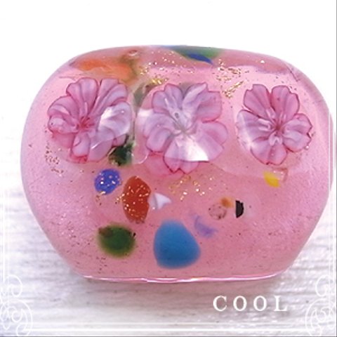 [cool-74] ピンク帯留め