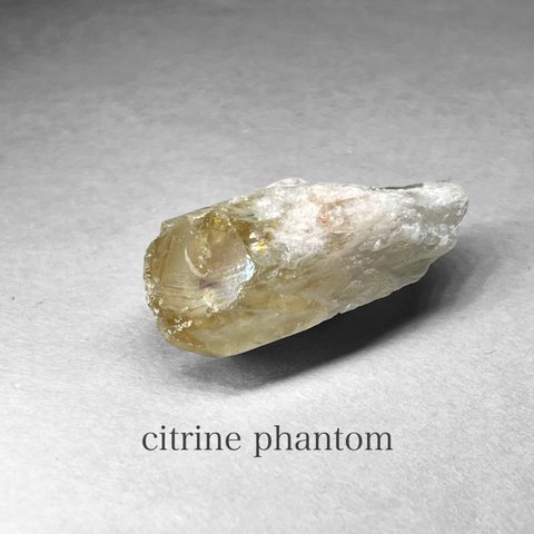 citrine phantom / シトリンファントム I ( レインボーあり )