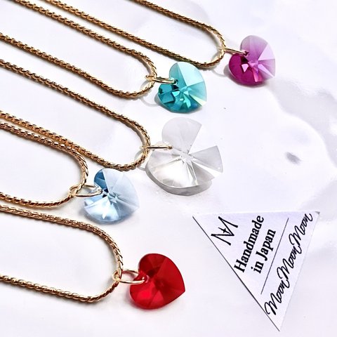 [Swarovski] PURE HEART Necklace