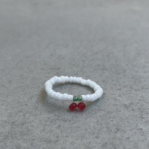 ビーズリング‎    ‎ܰ ‎Cherry / perl ܱ