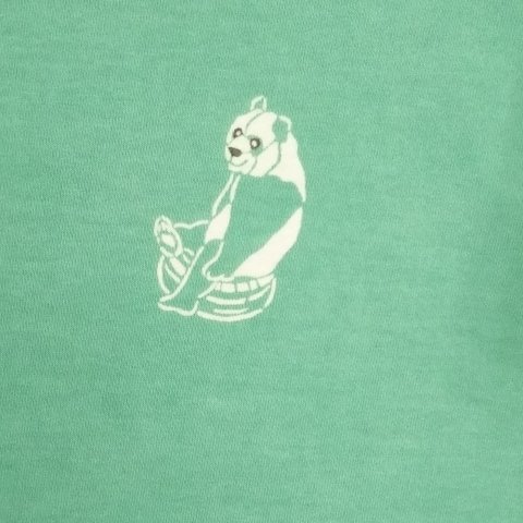 型染めMサイズ動物Tシャツ(男女兼用) ～パンダ～