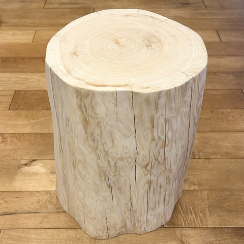 Hinoki Wood Stool No.624