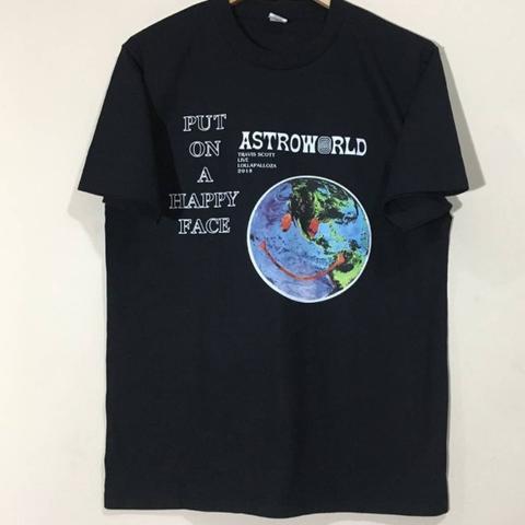 ヒップホップ・半袖Tシャツ・コットン・ブッラク・レーディス/メンズ［男女兼用］