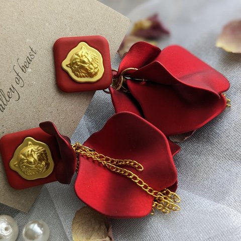 虎と薔薇🌹 ピアス