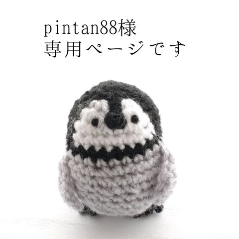 pintan88様専用商品です（ペンギンのあみぐるみ（バラ・ひまわり））