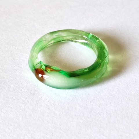 glass ring. 【クリームソーダ】