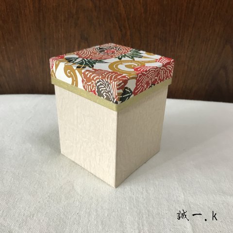 カルトナージュ＊小物入れ＊和柄