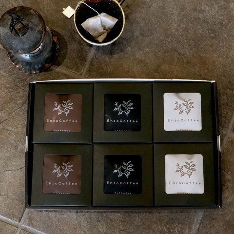 【Enzoギフト】 コーヒーバッグアソート 5個×６セット ボックス付