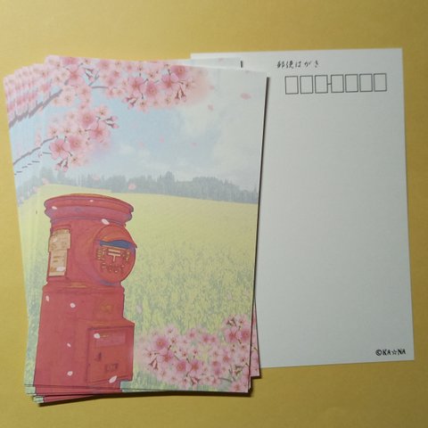 【195】『📮春のポストさん🌸』