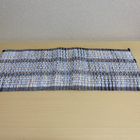 手織り　ペーパーヤーン（カラフル）のプレースマット　