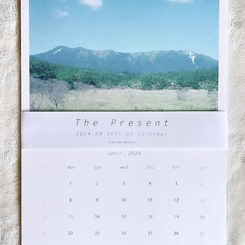 【The Present】2024.04-2025.03カレンダー（動・陽）