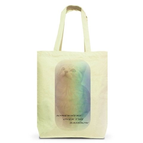 レインボーキャット トートバッグ rainbow cat tote bag（送料無料）