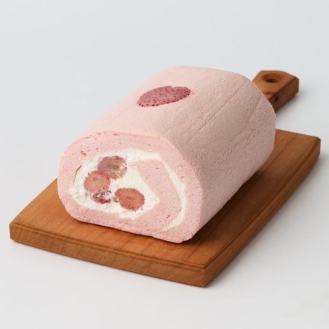 【プレミアム米粉ロールケーキ】贅沢いちごロール (米粉ロールケーキ/グルテンフリー)