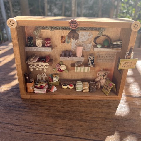 ミニチュアBOX小さな手芸屋さん