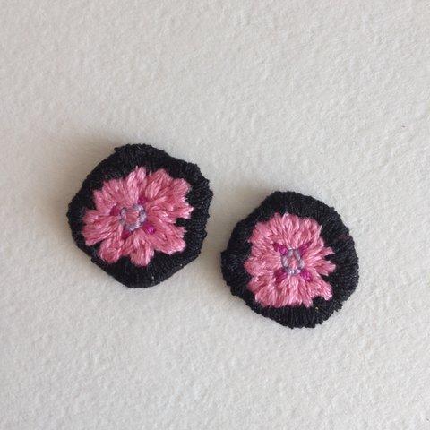 夜花見　-刺繍のアクセサリー-