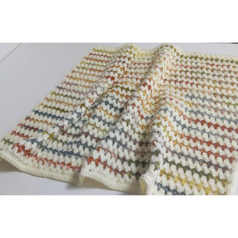 ホタルアミキッズ ドット ブランケット blanket crochet