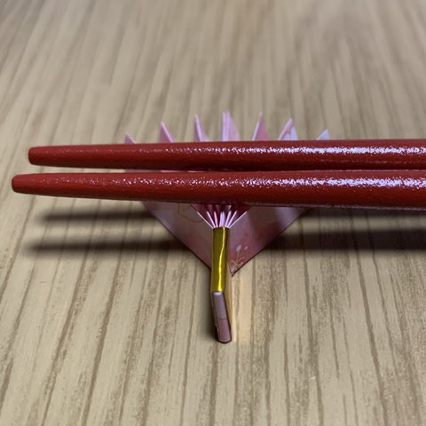 桜柄、扇子型箸置き、折り紙10個