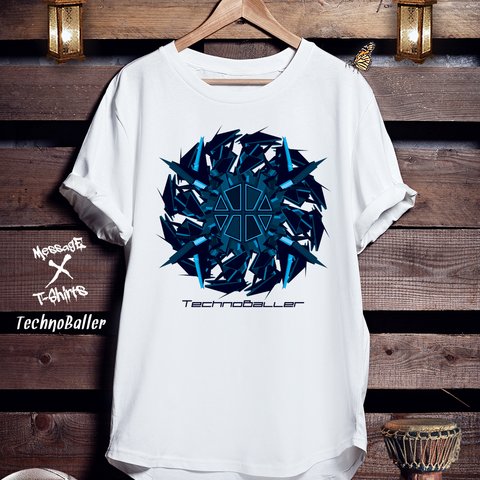 バスケTシャツ「TechnoBaller」