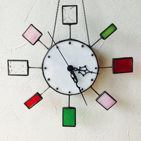 カラフルな時計