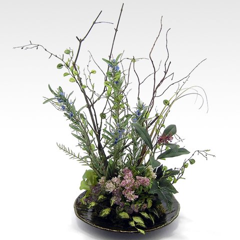 【売り切れ】アートフラワー(造花)の寄せ植えアレンジ