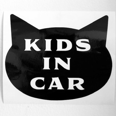 KIDS IN CARステッカー