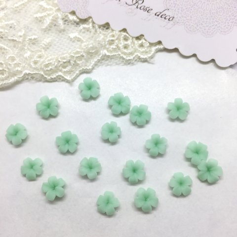 小さな花 小花 ネイル ミニ サイズ 樹脂 レジン素材 材料 イヤーカフ に 14