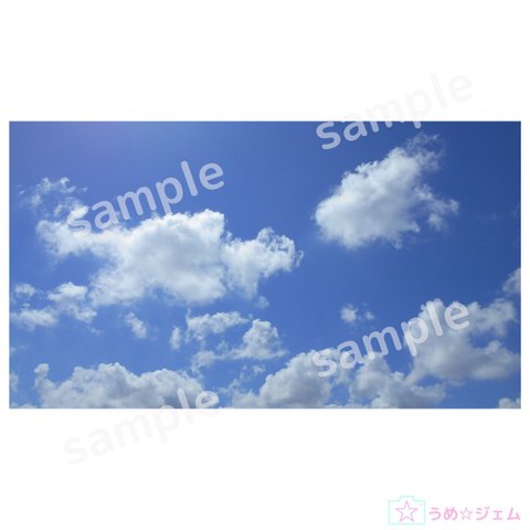 PC壁紙　空と雲《sora-028》（JPGファイル）