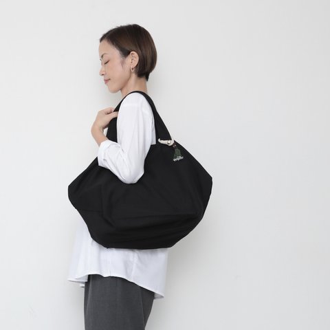 Caramel bag / black ( barochi&aka)